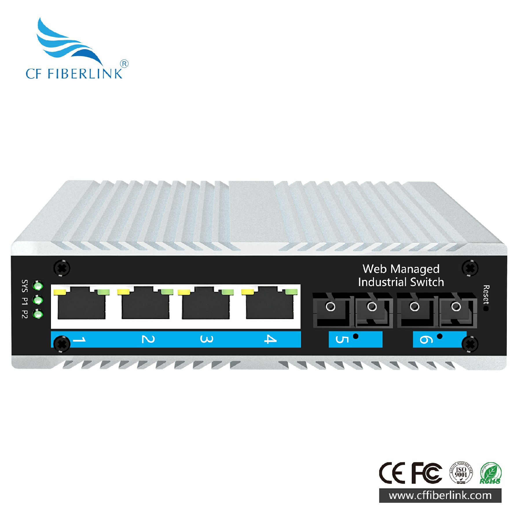 L2 WEB2光4电单模双纤