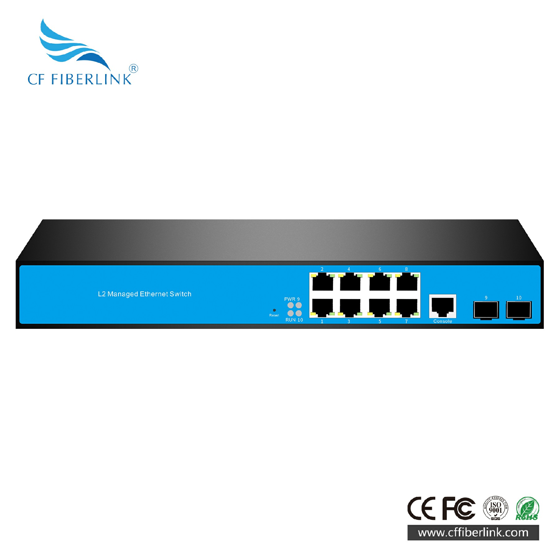 L2+ 网管2光8电